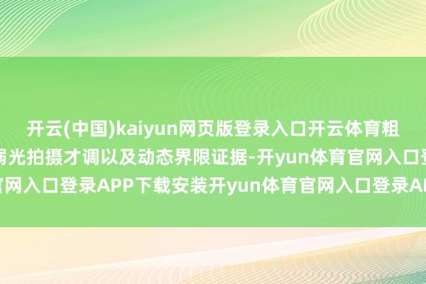 开云(中国)kaiyun网页版登录入口开云体育粗略灵验扶助像素密度、弱光拍摄才调以及动态界限证据-开yun体育官网入口登录APP下载安装开yun体育官网入口登录APP下载官方版